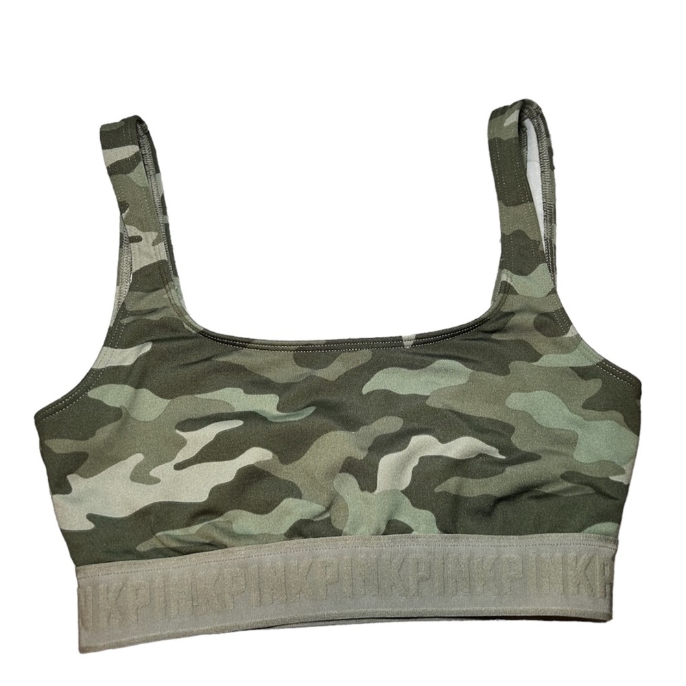 Victoria secret PINK camo sports bra